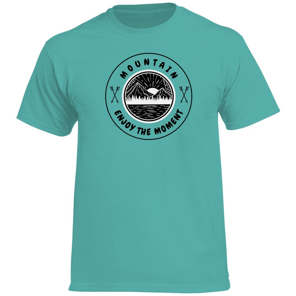 Herren Heavy Cotton T-Shirt Enjoy the Moment