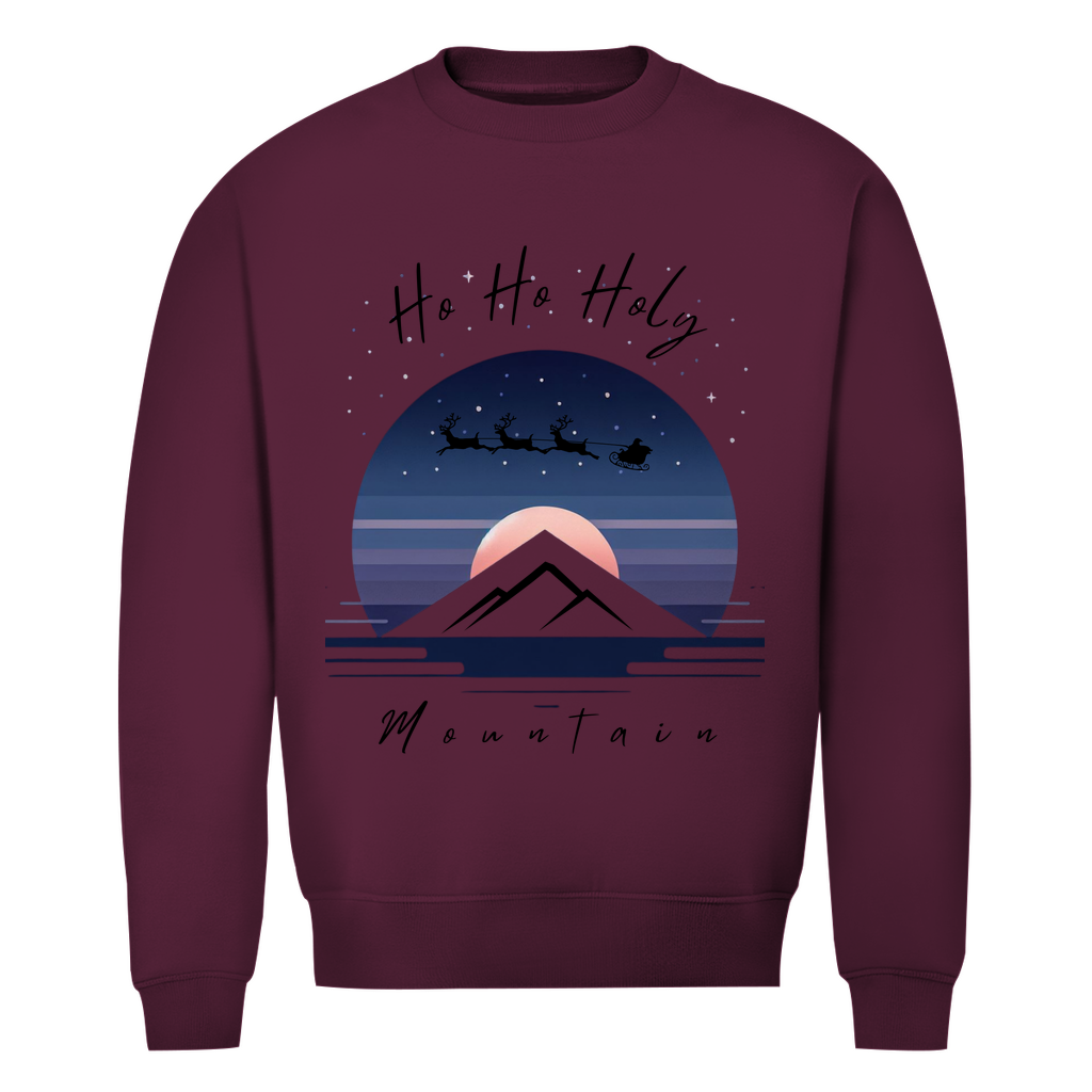 Herren Premium Bio Sweatshirt Holy Mountain