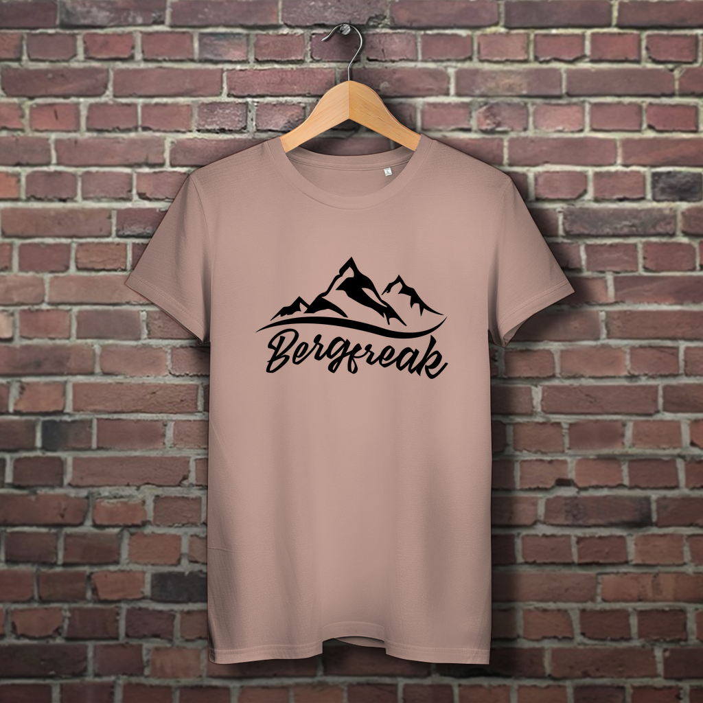 Damen Premium Bio T-Shirt Bergfreak