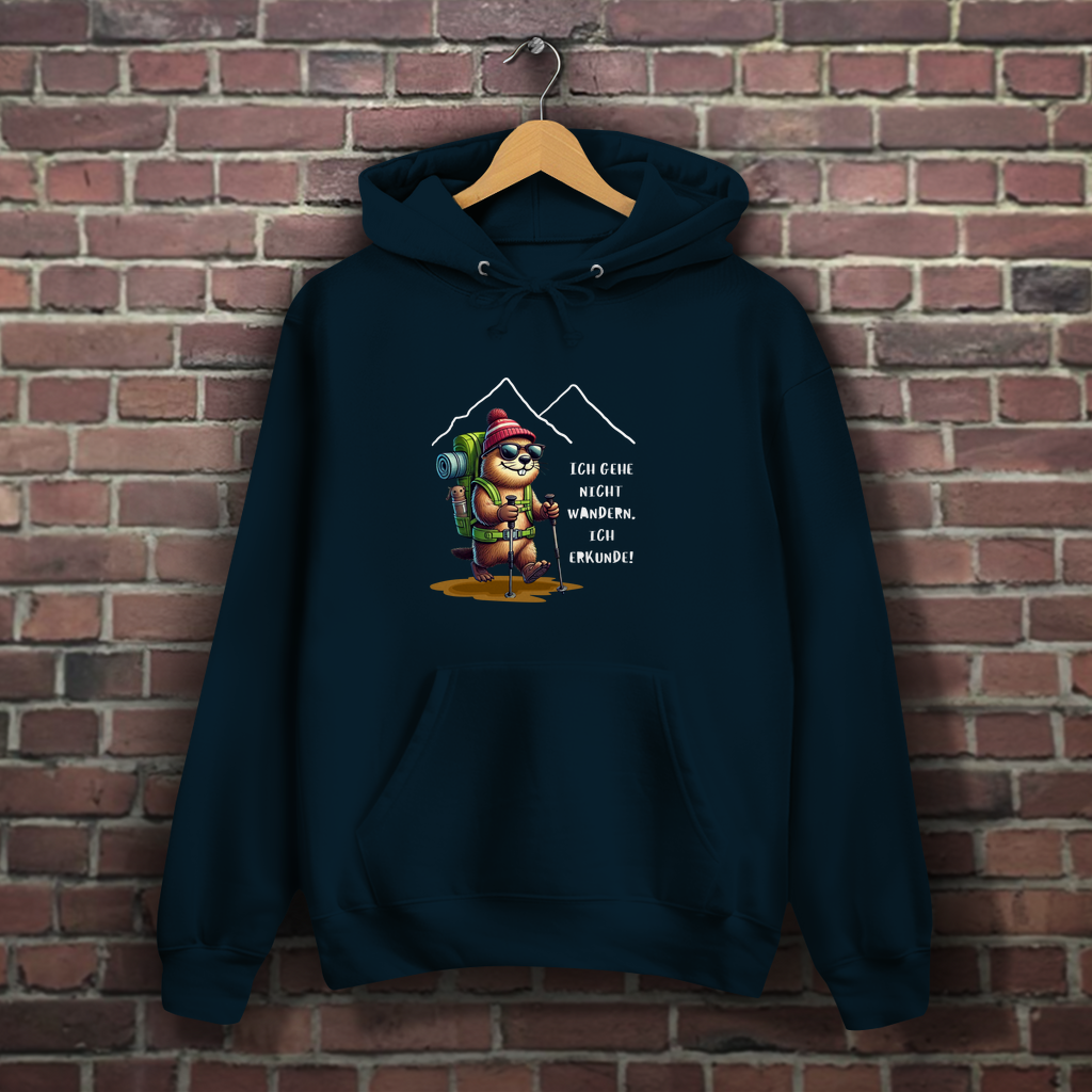 Damen Hoodie Ich erkunde...