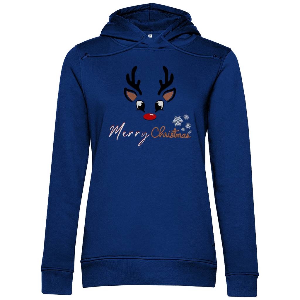 Damen Premium Bio Hoodie Merry Christmas