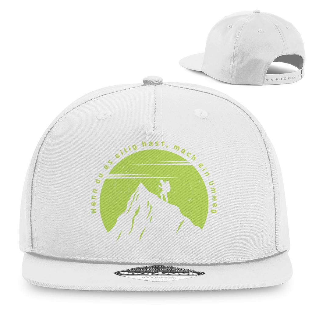 Snapback Rapper Cap Wenn du es eilig hast...