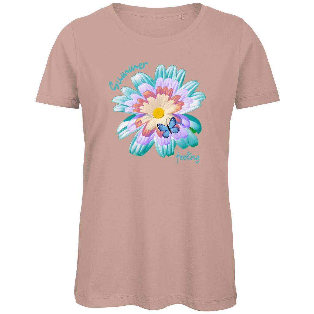 Damen Premium Bio T-Shirt Summer feeling