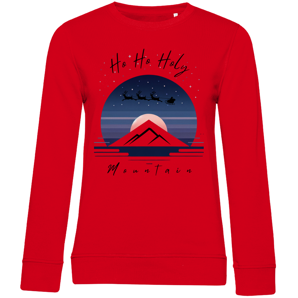 Damen Premium Bio Sweatshirt Holy Mountain