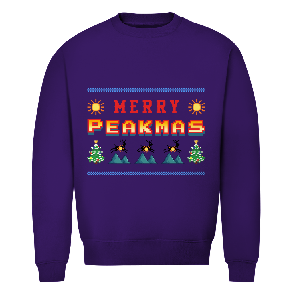 Herren Premium Bio Sweatshirt Merry Peakmas