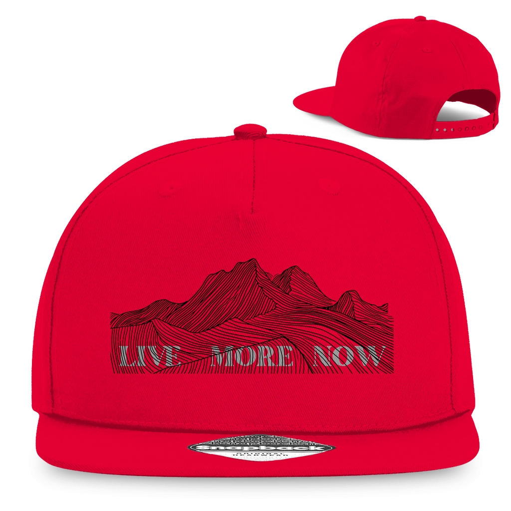 Snapback Rapper Cap LIVE MORE NOW