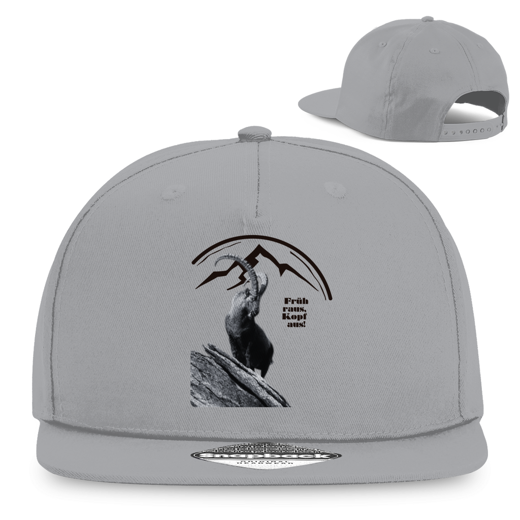 Snapback Rapper Cap Steinbock