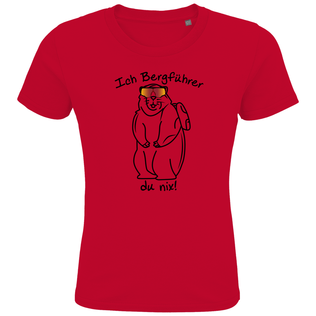 Kids Premium Bio T-Shirt Ich Bergführer