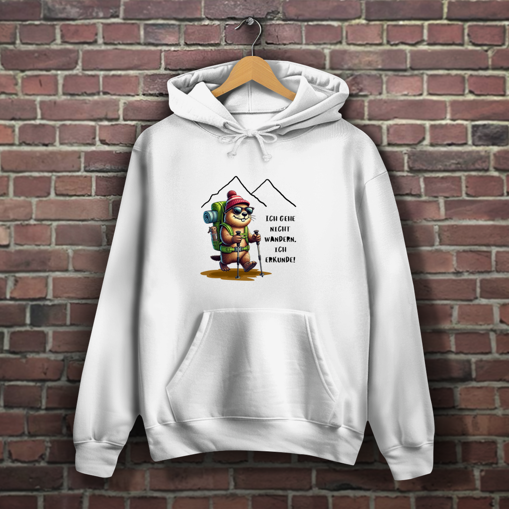 Damen Hoodie Ich erkunde...