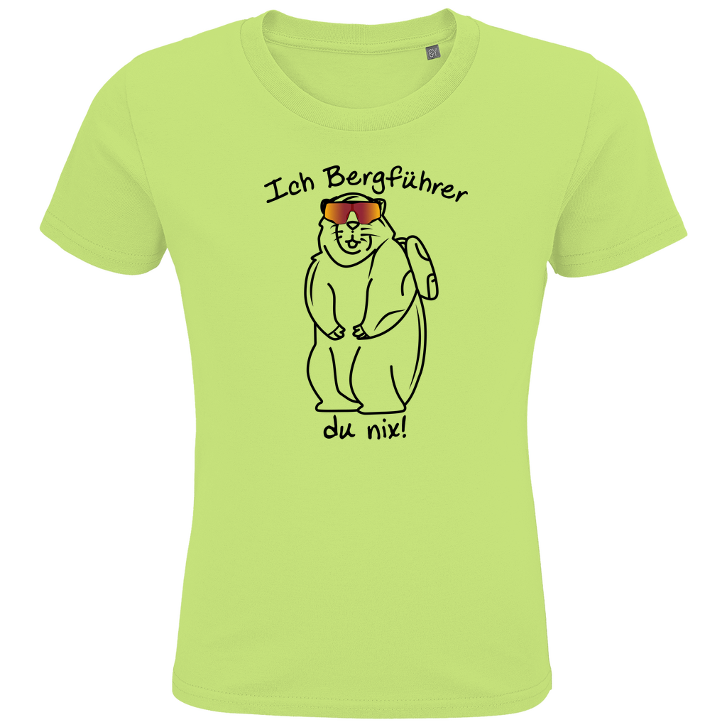 Kids Premium Bio T-Shirt Ich Bergführer