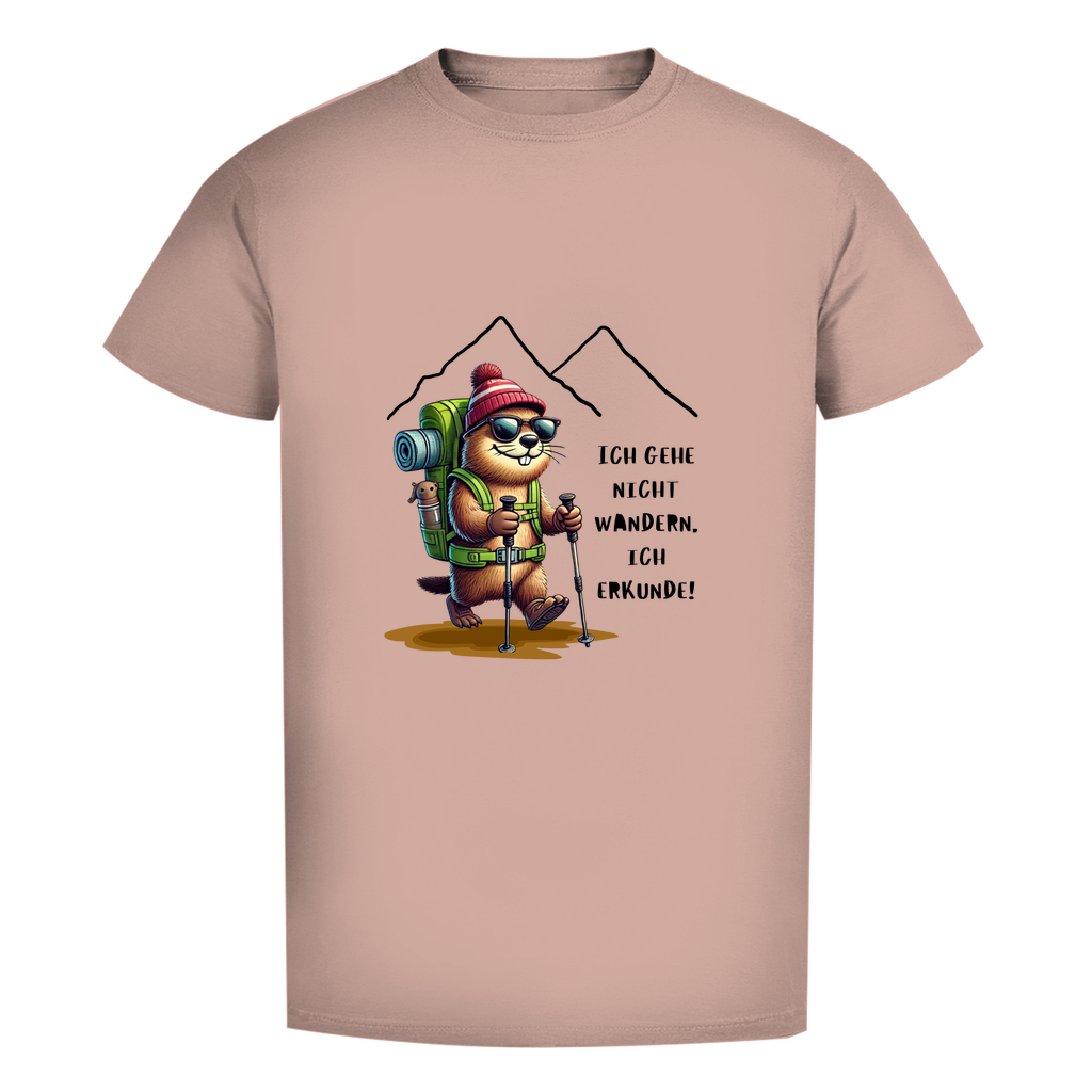 Herren Premium Bio T-Shirt Ich erkunde...