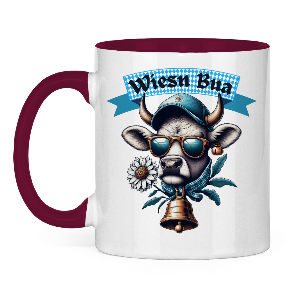 Tasse zweifarbig Wiesn Bua