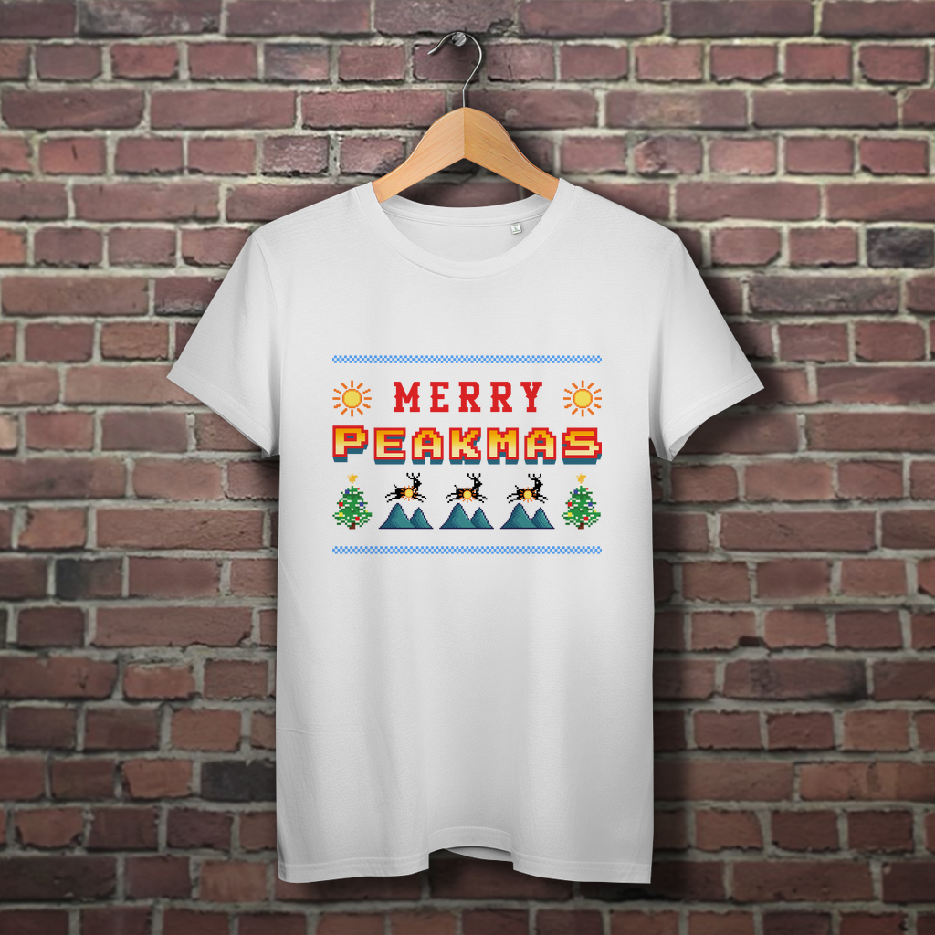 Damen Premium Bio T-Shirt Merry Peakmas
