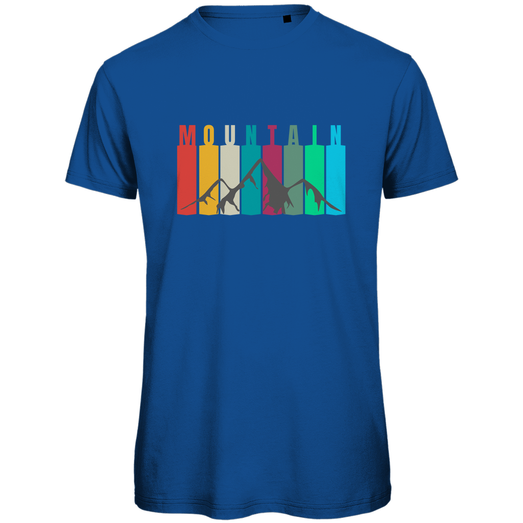 Herren Premium Bio T-Shirt Vintage Mountain