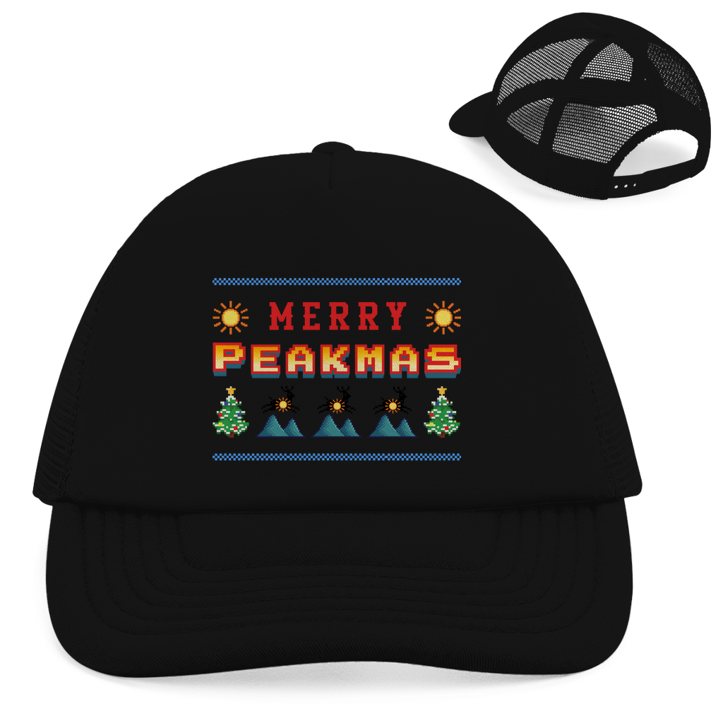 Retro Trucker Cap Merry Peakmas
