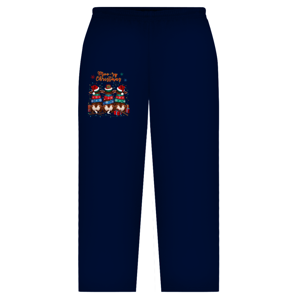 Oversize Sweatpants Moo-ry Christmas