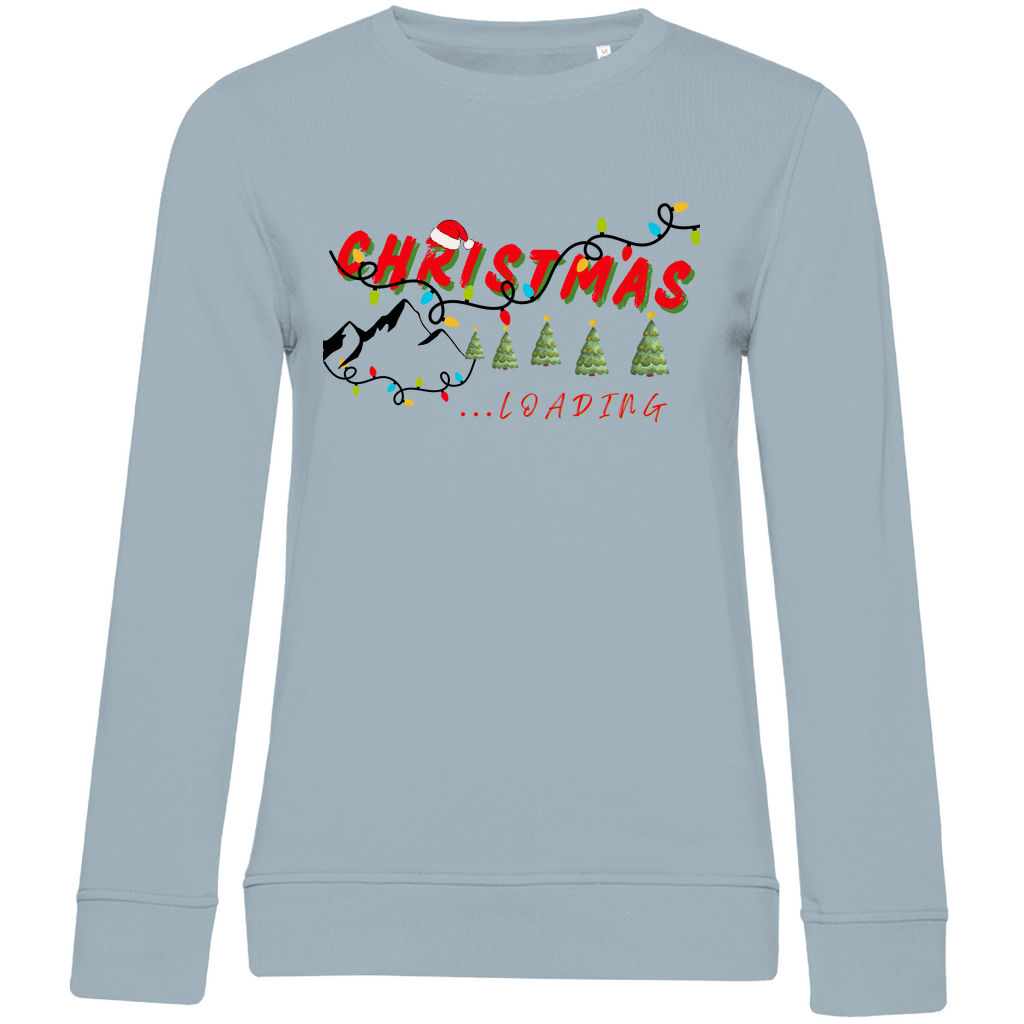 Damen Premium Bio Sweatshirt Christmas loading...
