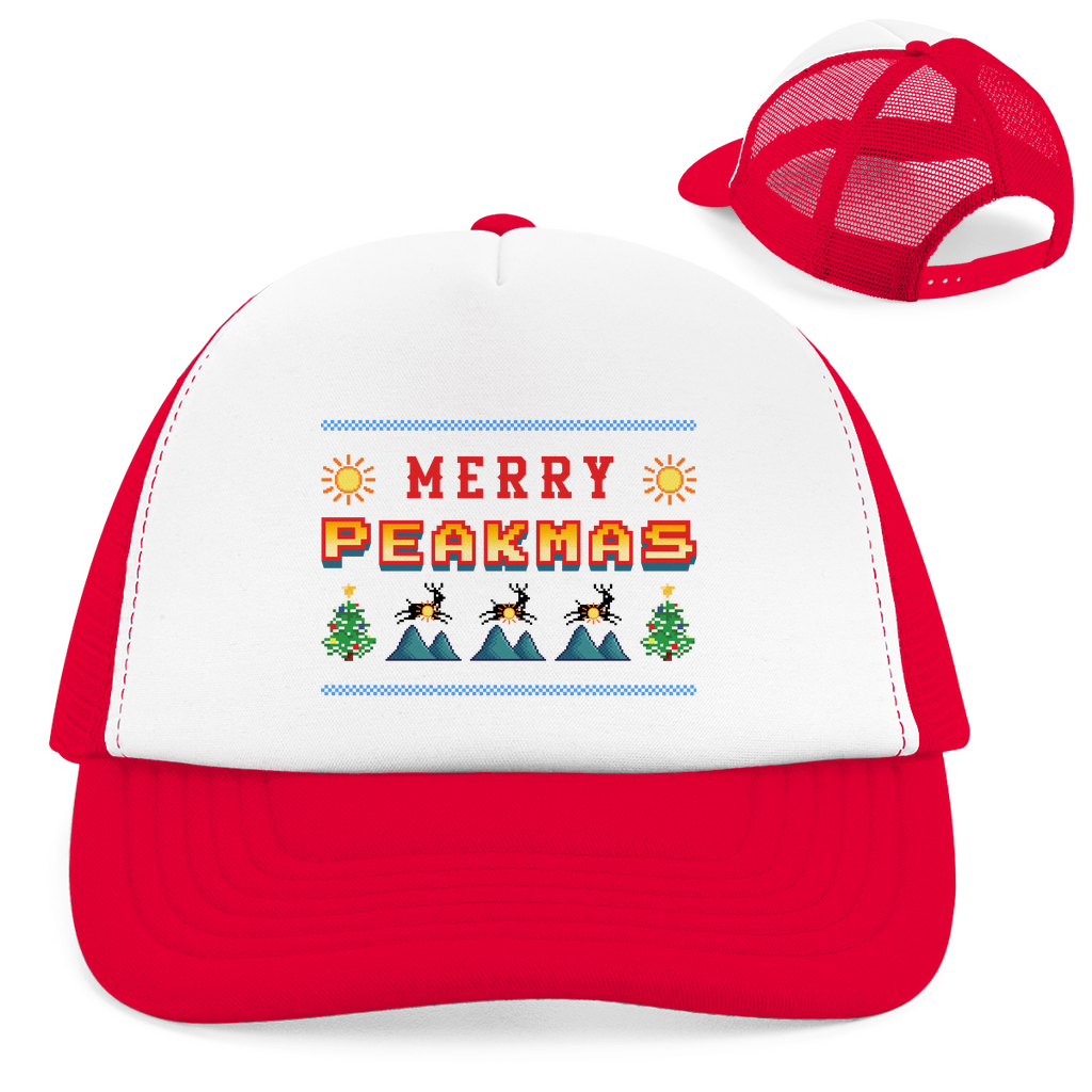 Retro Trucker Cap Merry Peakmas