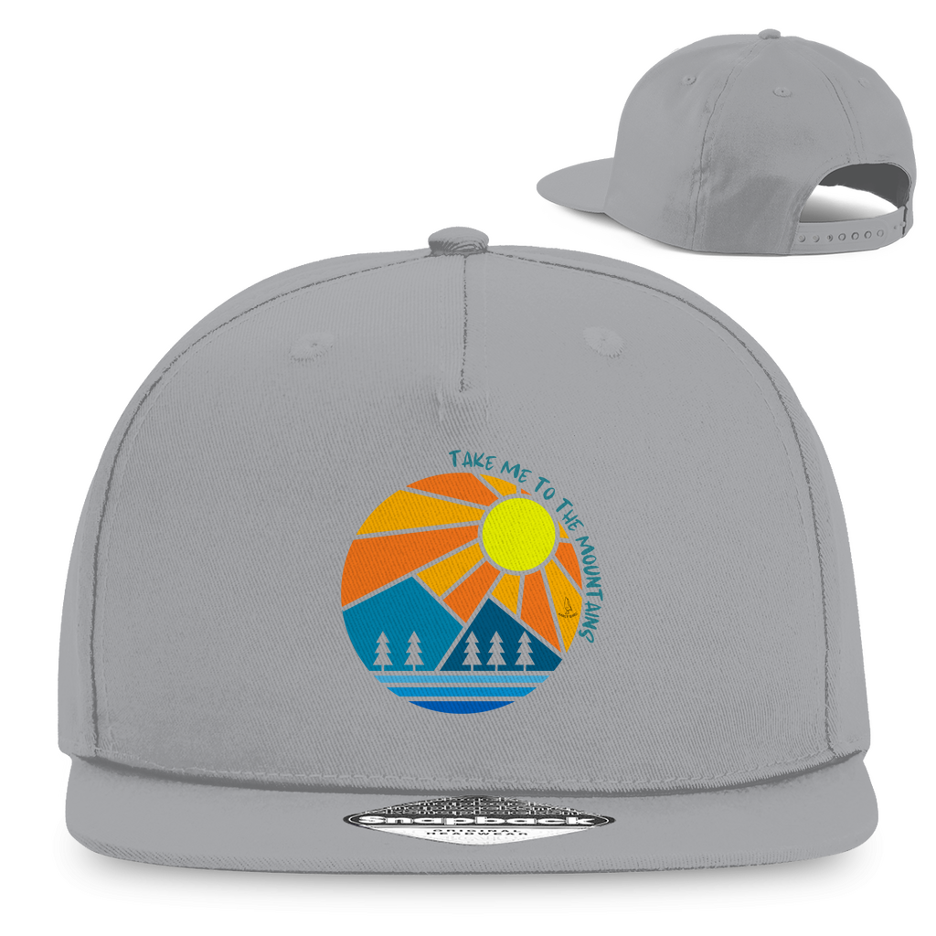 Snapback Rapper Cap Take me to the MOUNTAINS