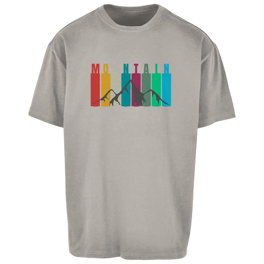 Oversize T-Shirt Vintage Mountain