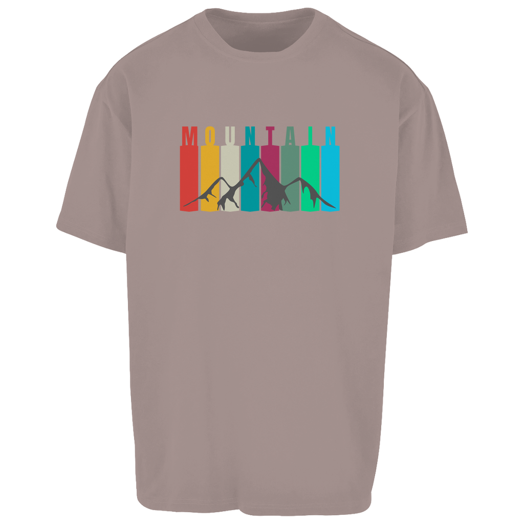Oversize T-Shirt Vintage Mountain