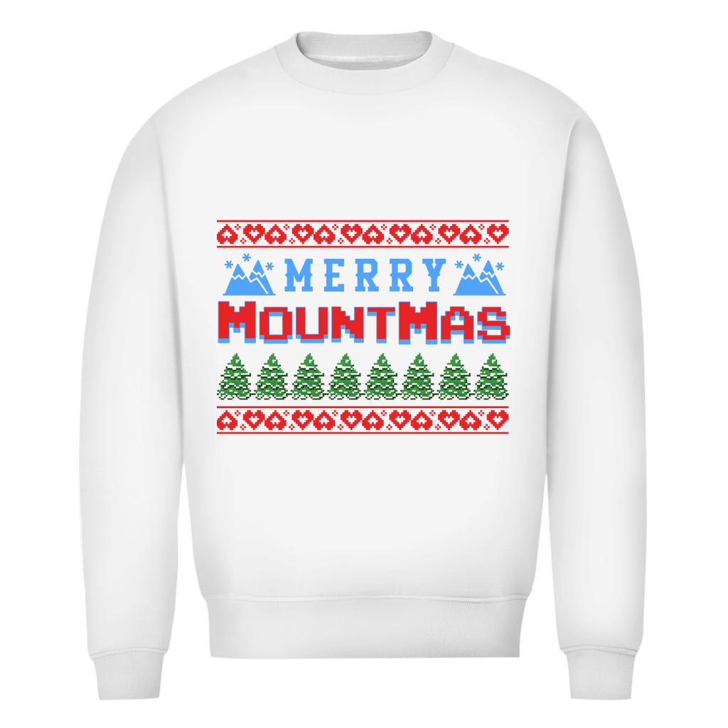 Herren Premium Bio Sweatshirt Merry Mountmas