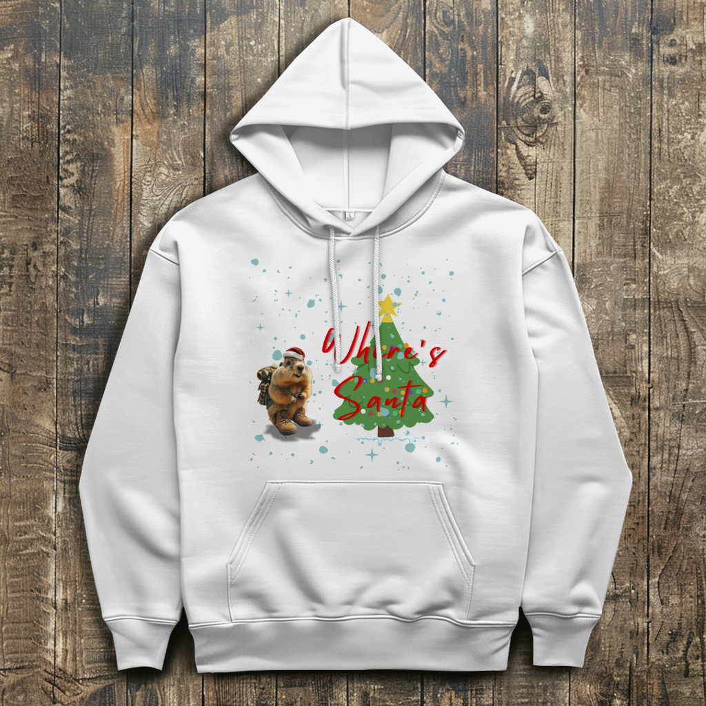Herren Hoodie Where's Santa