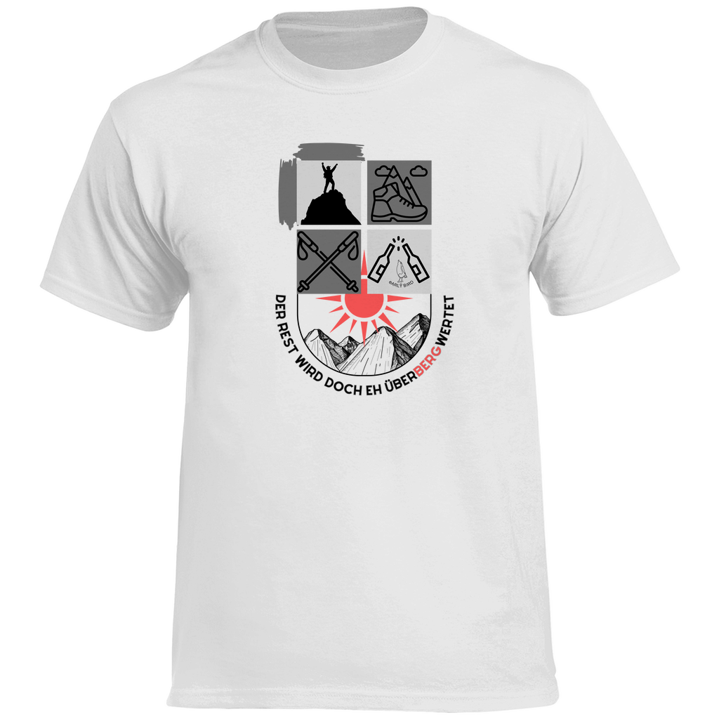 Herren Heavy Cotton T-Shirt Überbergwertet