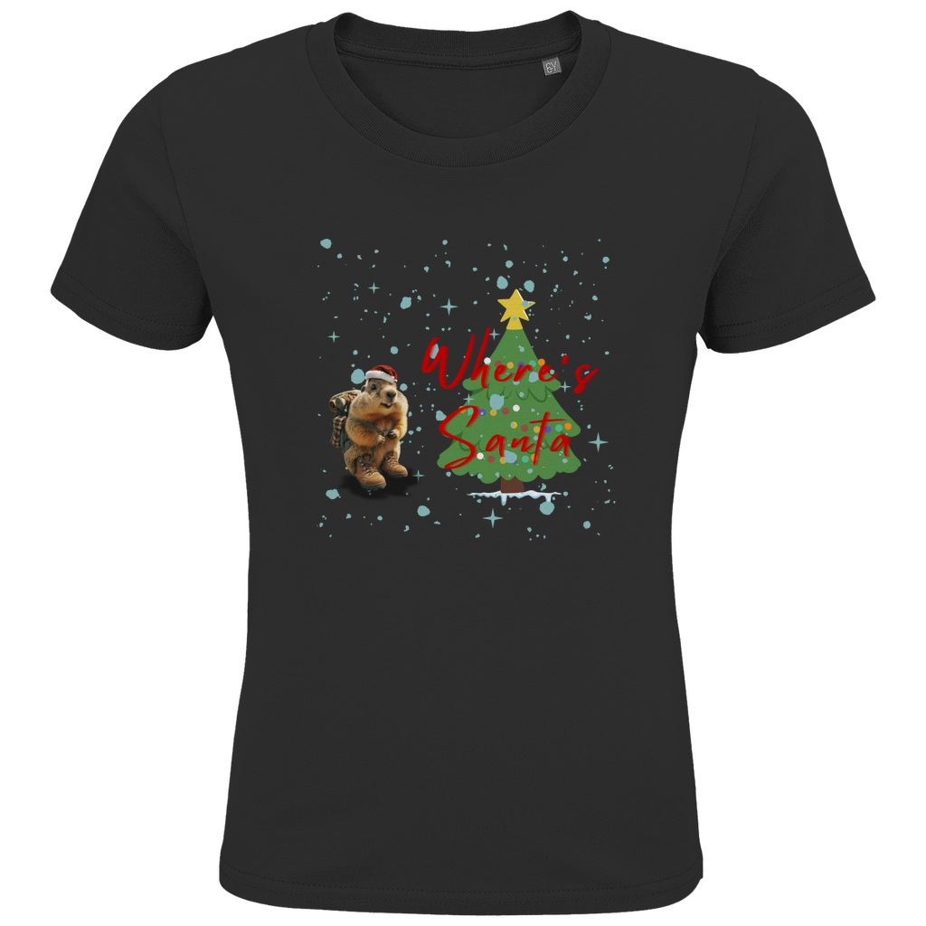 Kids Premium Bio T-Shirt Where's Santa