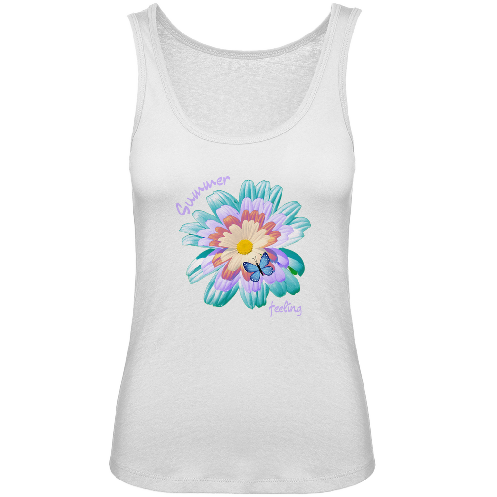 Damen Premium Organic Tank Top Summer feeling