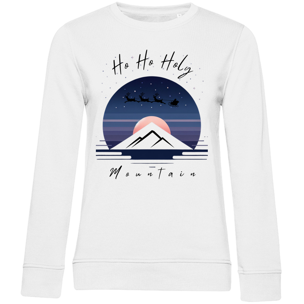 Damen Premium Bio Sweatshirt Holy Mountain