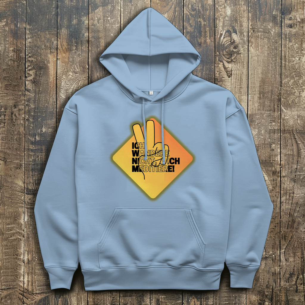 Herren Hoodie Ich meditiere