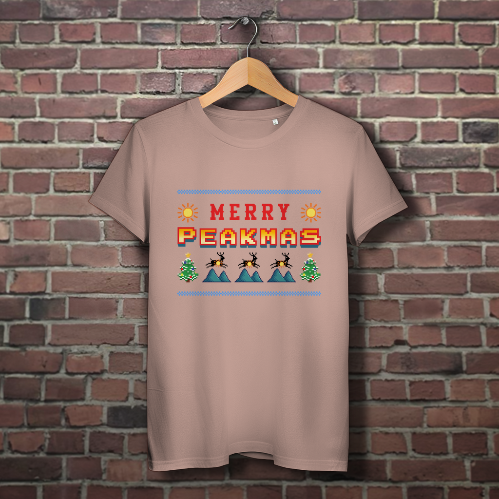 Damen Premium Bio T-Shirt Merry Peakmas
