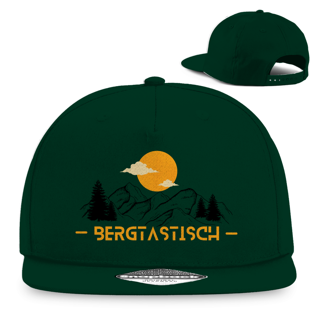 Snapback Rapper Cap Bergtastisch
