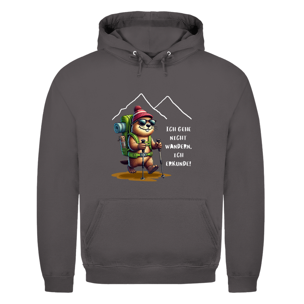 Herren Hoodie Ich erkunde...