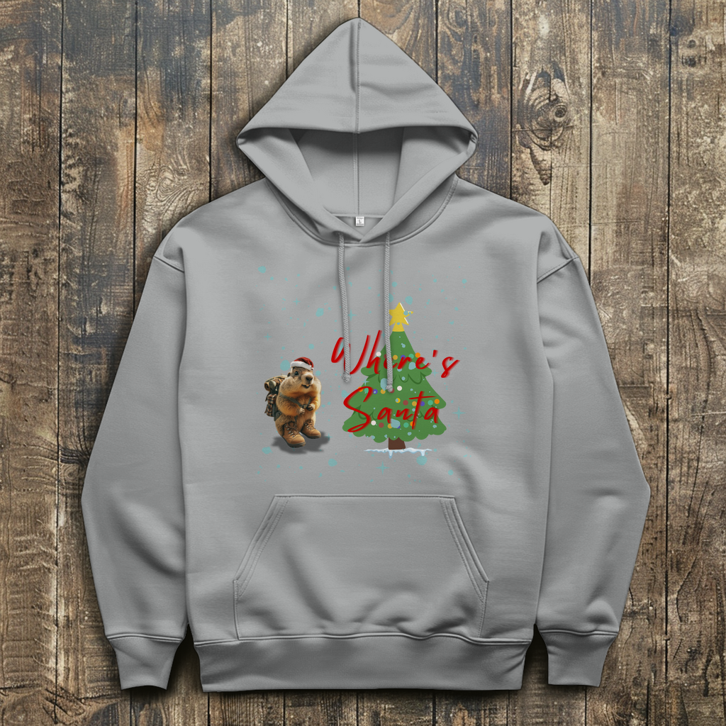 Herren Hoodie Where's Santa