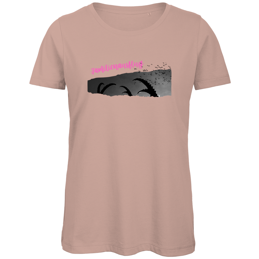 Damen Premium Bio T-Shirt Familienausflug
