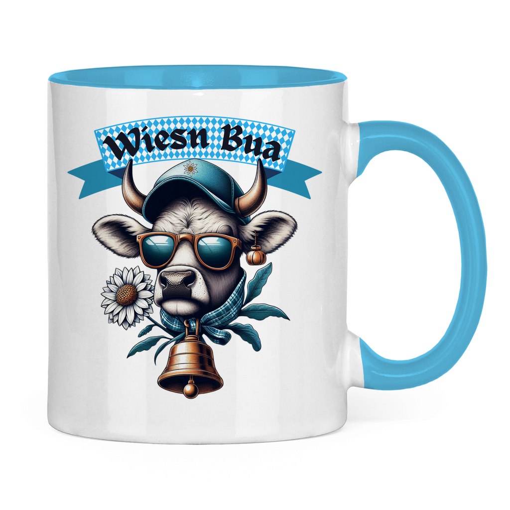 Tasse zweifarbig Wiesn Bua