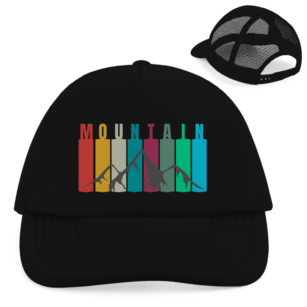 Retro Trucker Cap Vintage Mountain