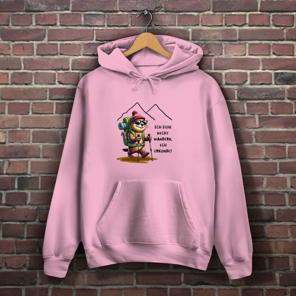 Damen Hoodie Ich erkunde...