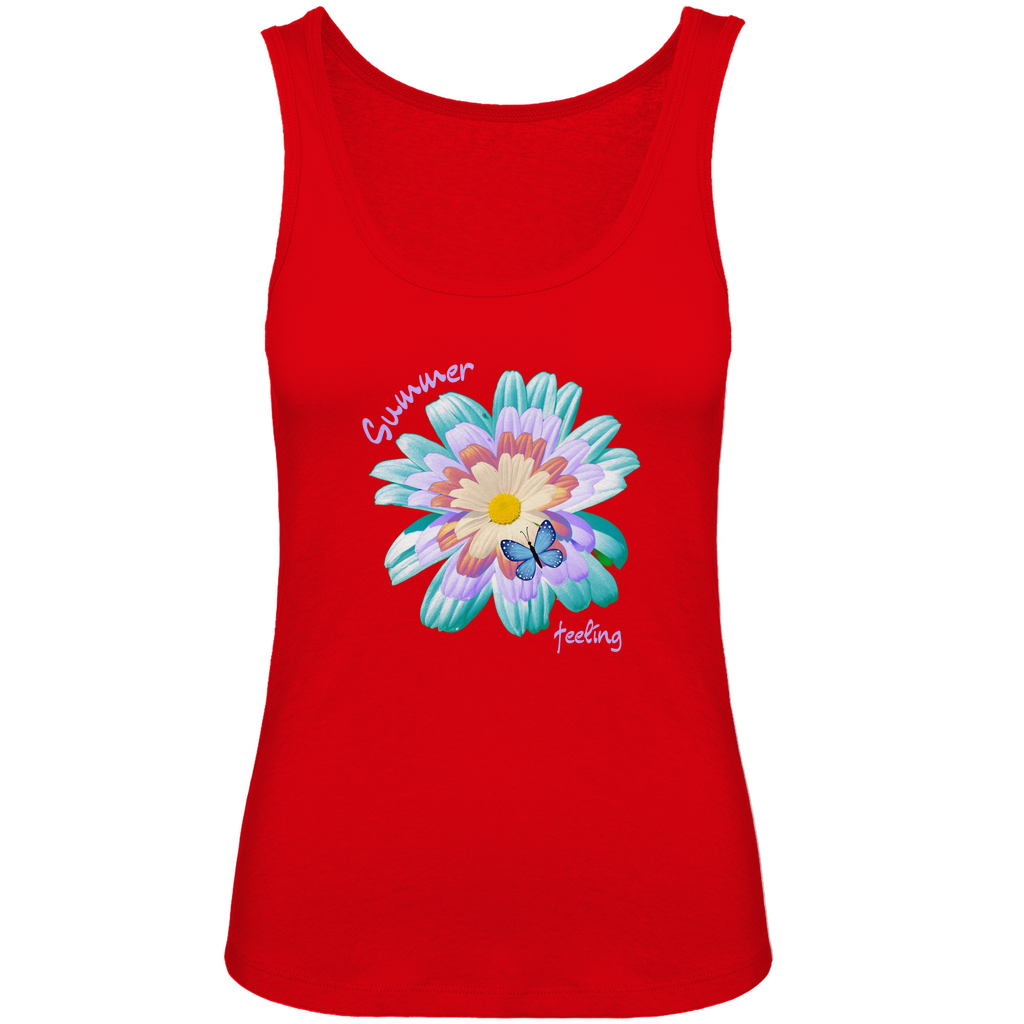 Damen Premium Organic Tank Top Summer feeling