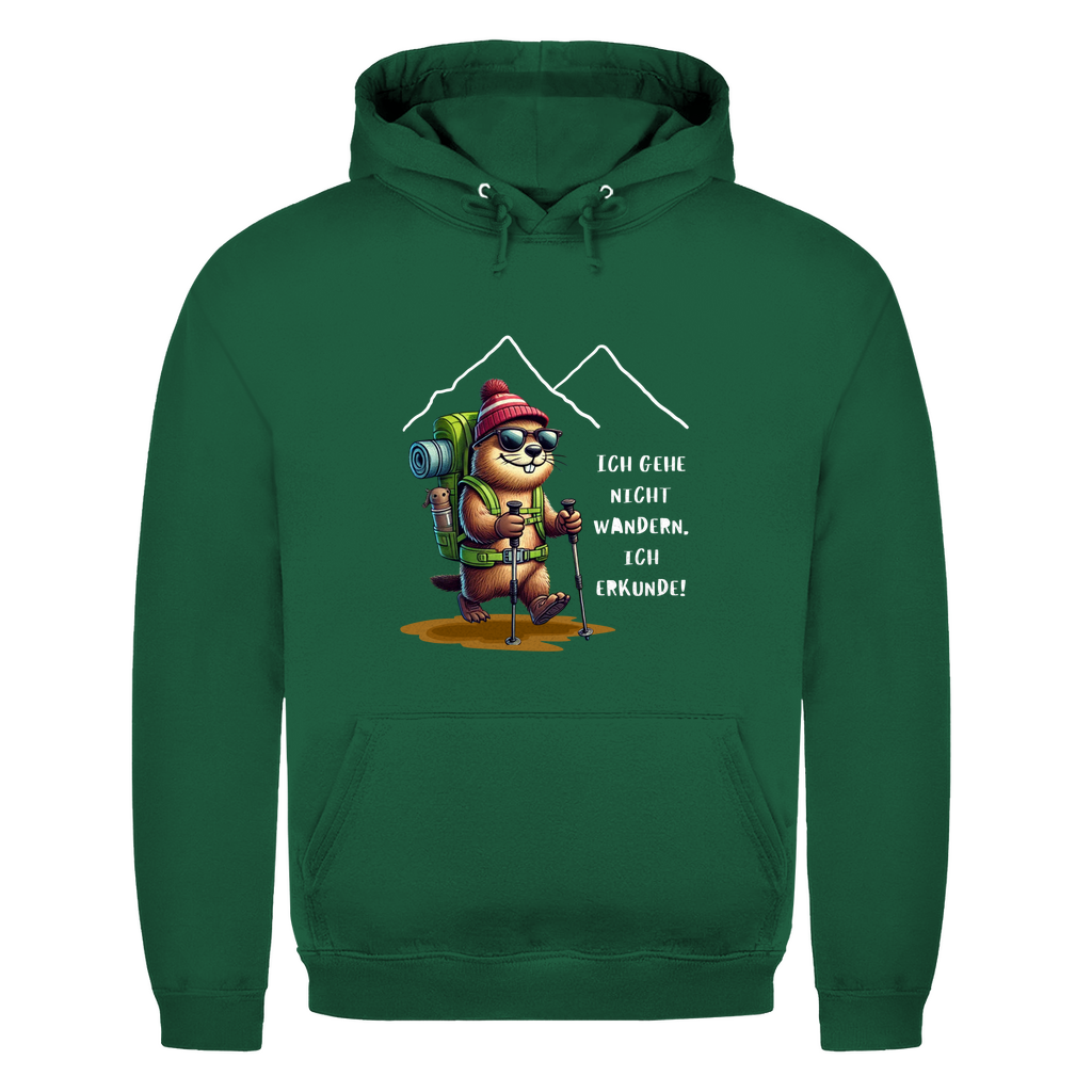 Herren Hoodie Ich erkunde...