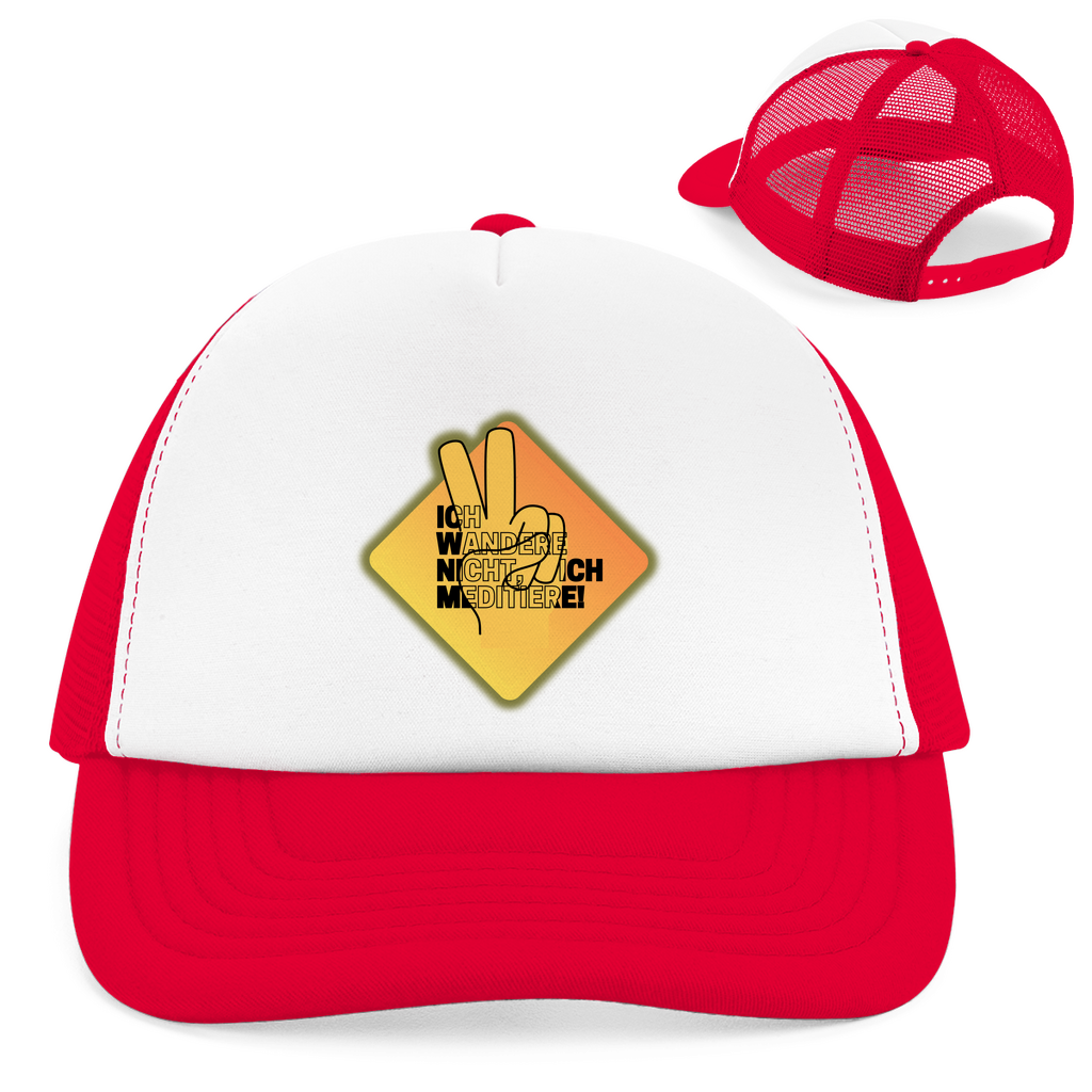 Retro Trucker Cap Ich meditiere