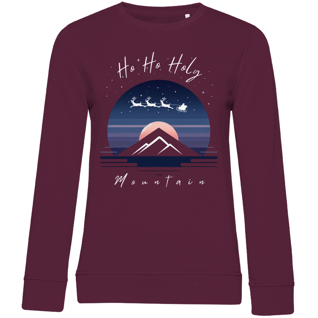 Damen Premium Bio Sweatshirt Holy Mountain