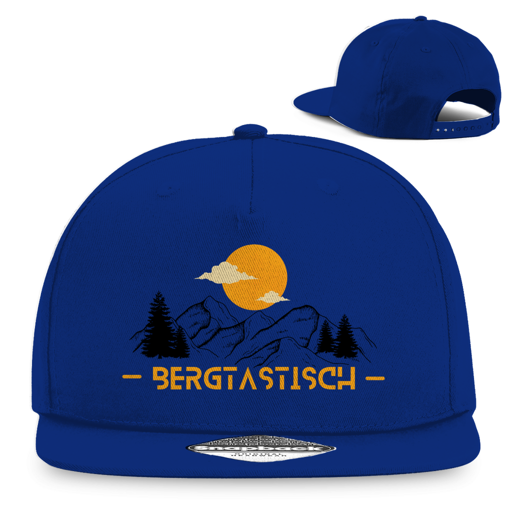 Snapback Rapper Cap Bergtastisch