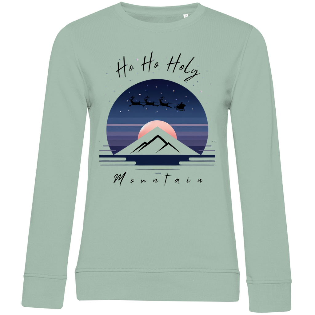 Damen Premium Bio Sweatshirt Holy Mountain