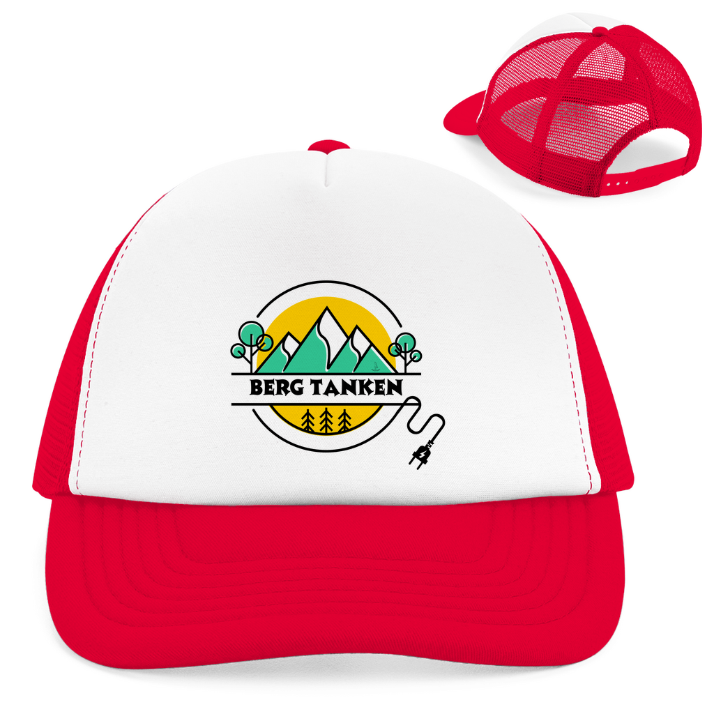 Retro Trucker Cap Berg tanken