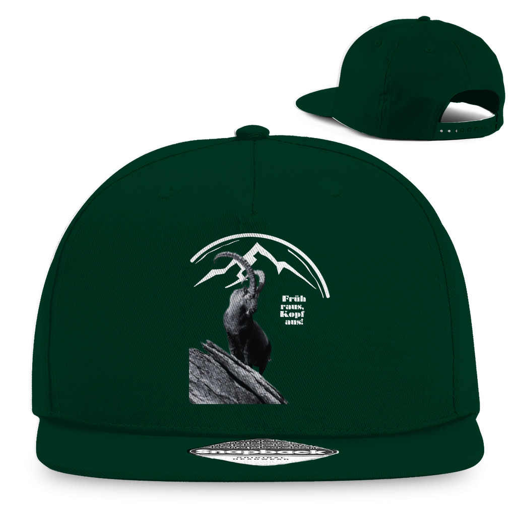 Snapback Rapper Cap Steinbock