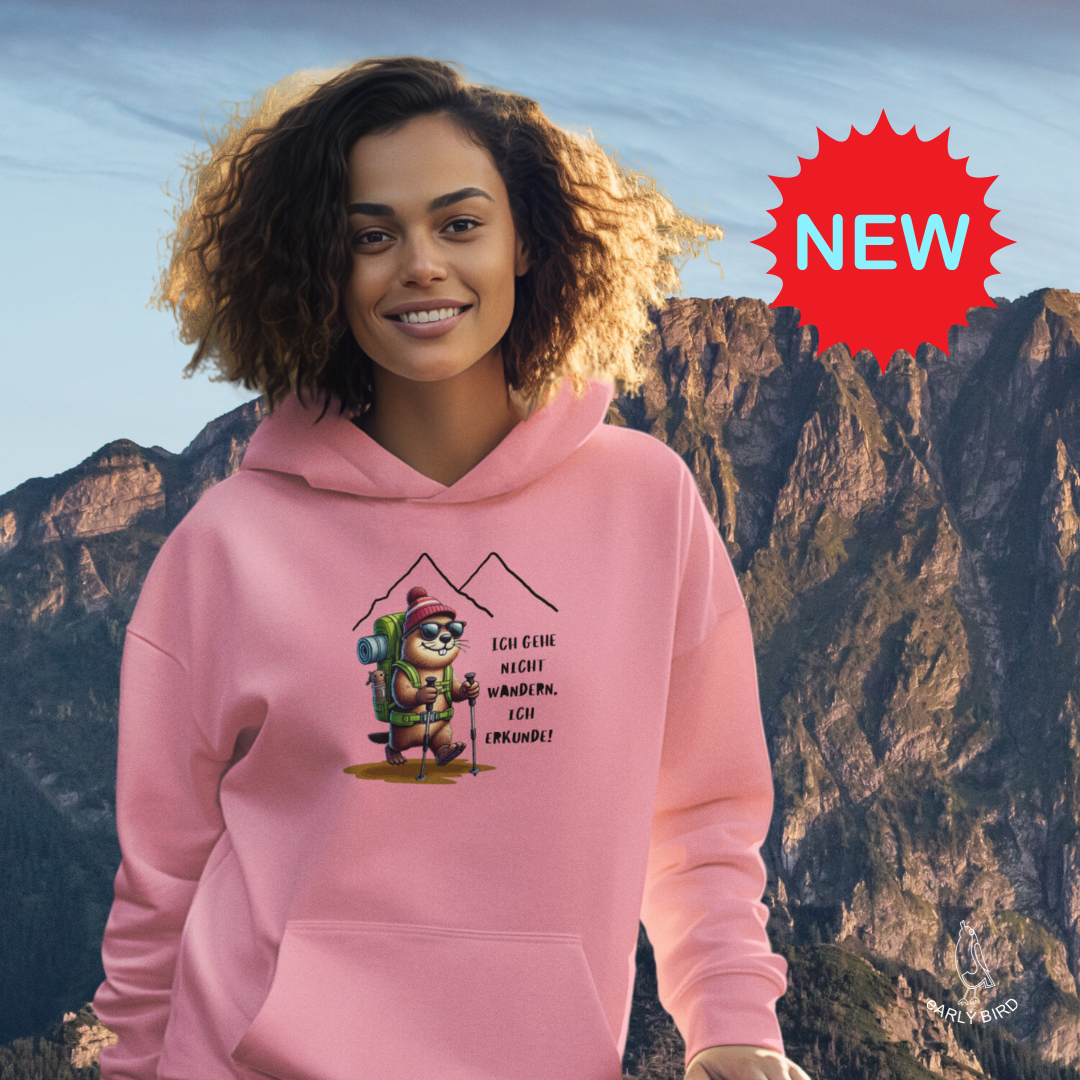 Damen Hoodie Ich erkunde...