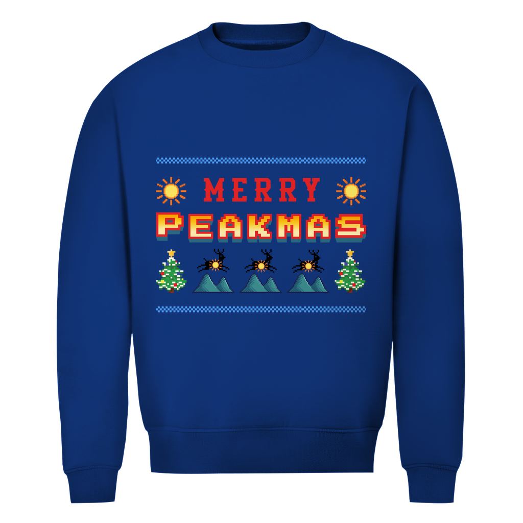 Herren Premium Bio Sweatshirt Merry Peakmas
